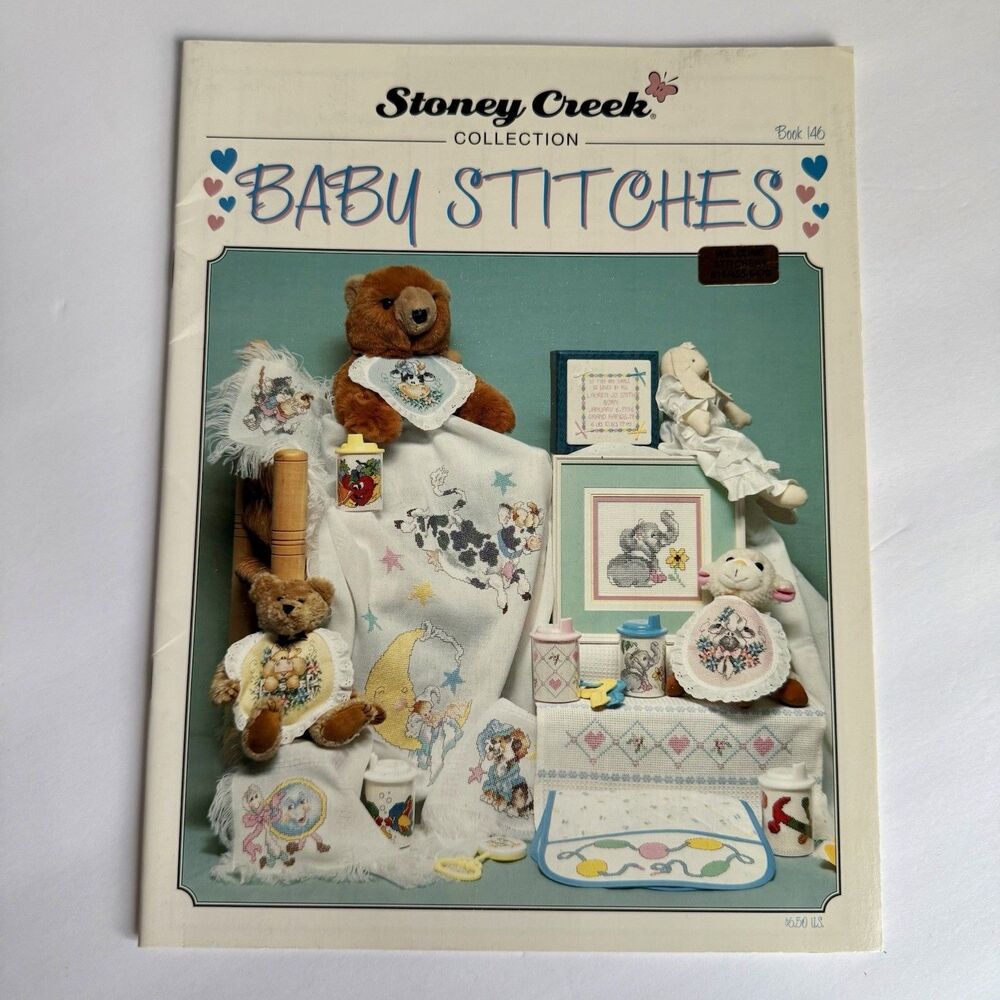 Stoney Creek Collection Cross Stitch Charts Baby Stitches Animals Nursery Rhymes